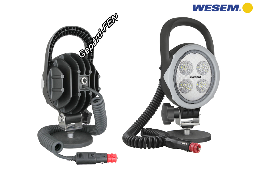 Felülfogós ovál munkalámpa  CRV2A 49696 12-24V  1500lm 174mmx85mm mágnestalppal illetve 8m,.s szivargyújtós flexibilis kábellal
