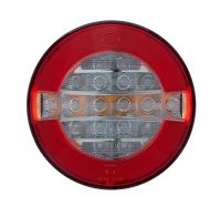 Hátsólámpa LED 3 funciós kerek