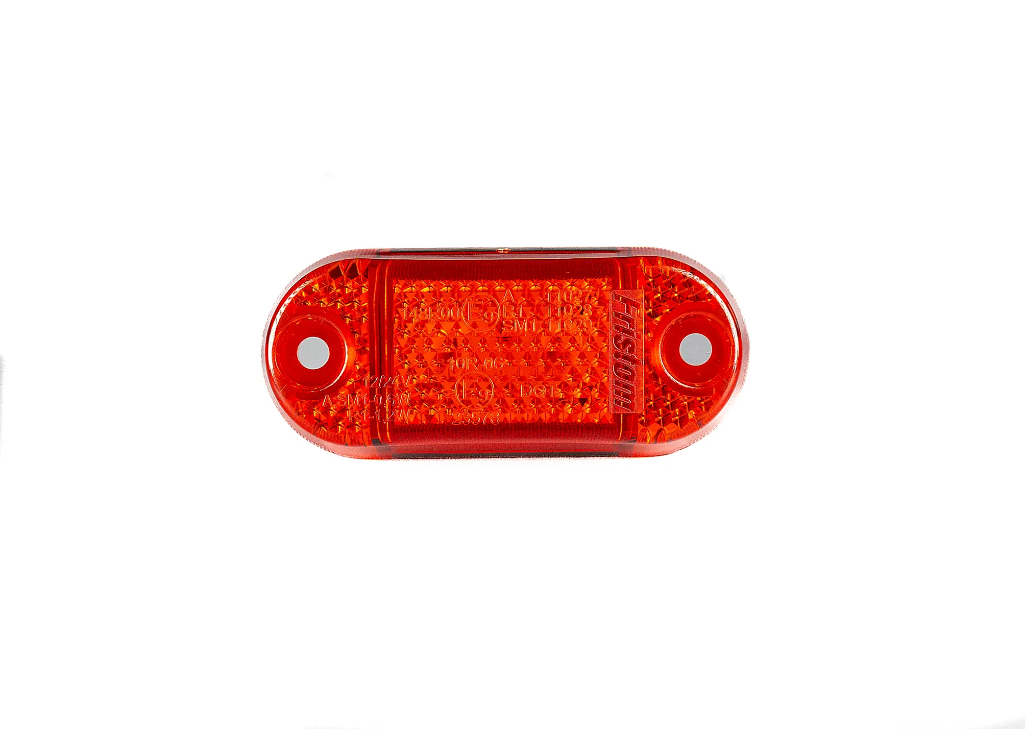 Helyzetjelző 2 LED piros, 12-36V, 0.15m kábel, 65x28mm, FT-62 C