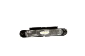Helyzetjelző LED + prizma + tartó fehér, 12-36V, 0.5m kábel, 168x23mm, FT-65 B+K