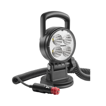 LED-es munkalámpa kerek, mágnestalpas, szivargyújtós 1500 lumen 12/24V