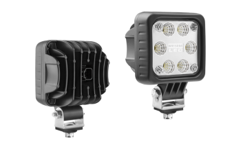 Munkalámpa 6 LED-es 3000 LUMEN, 2 pólusú Deutsch csatlakozóval, 12-24V 100x100x76mm