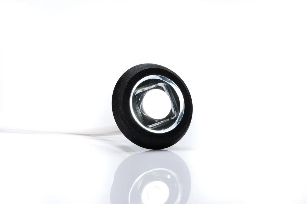 Külső dekor világítás, kis kerek FEHÉR, süllyesztett,  32mm átm., 0,15m kábel, 12-36V, FT-74 B