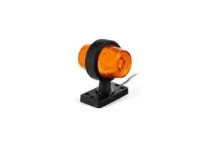Szélességjelző, rövid, RETRO stílus, LED-es, sárga-sárga, 0,44 méteres vezetékkel, 12-36V, FT-147 AZ/Z