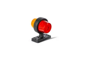 Szélességjelzõ, rövid, RETRO stílus, LED-es, piros-sárga, 0,44 méteres vezetékkel, 12-16V, FT-147 AC/Z