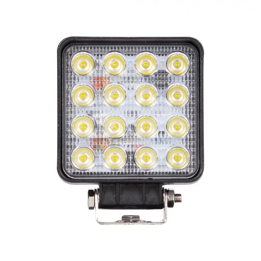 Munkalámpa 16 LED kocka 12-24V