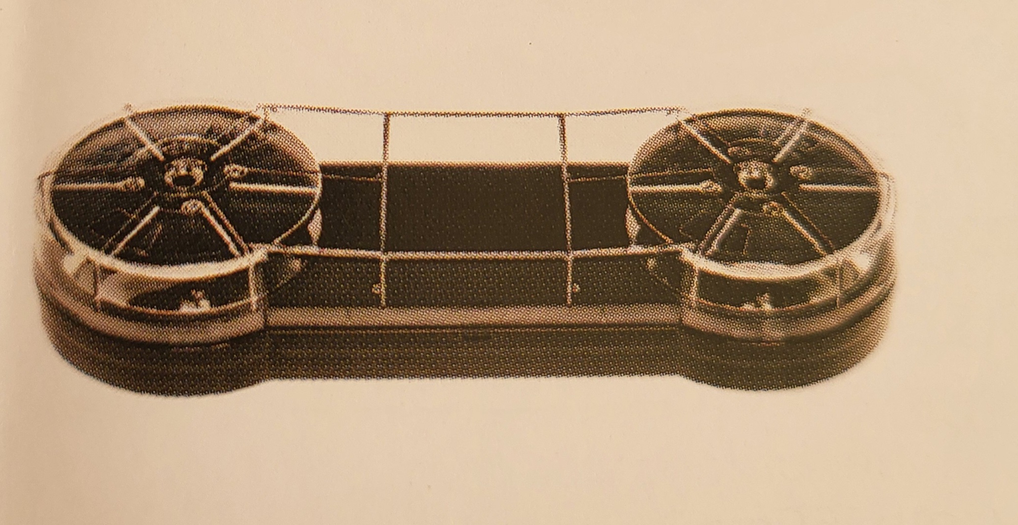 Fényhíd/Sárga villogó színtelen búrás, 24LED-es 10-30V  CSAVAROS felfogatás 400x142mm, mag.: 74mm 10 különbözõ funkció - LB-450.05
