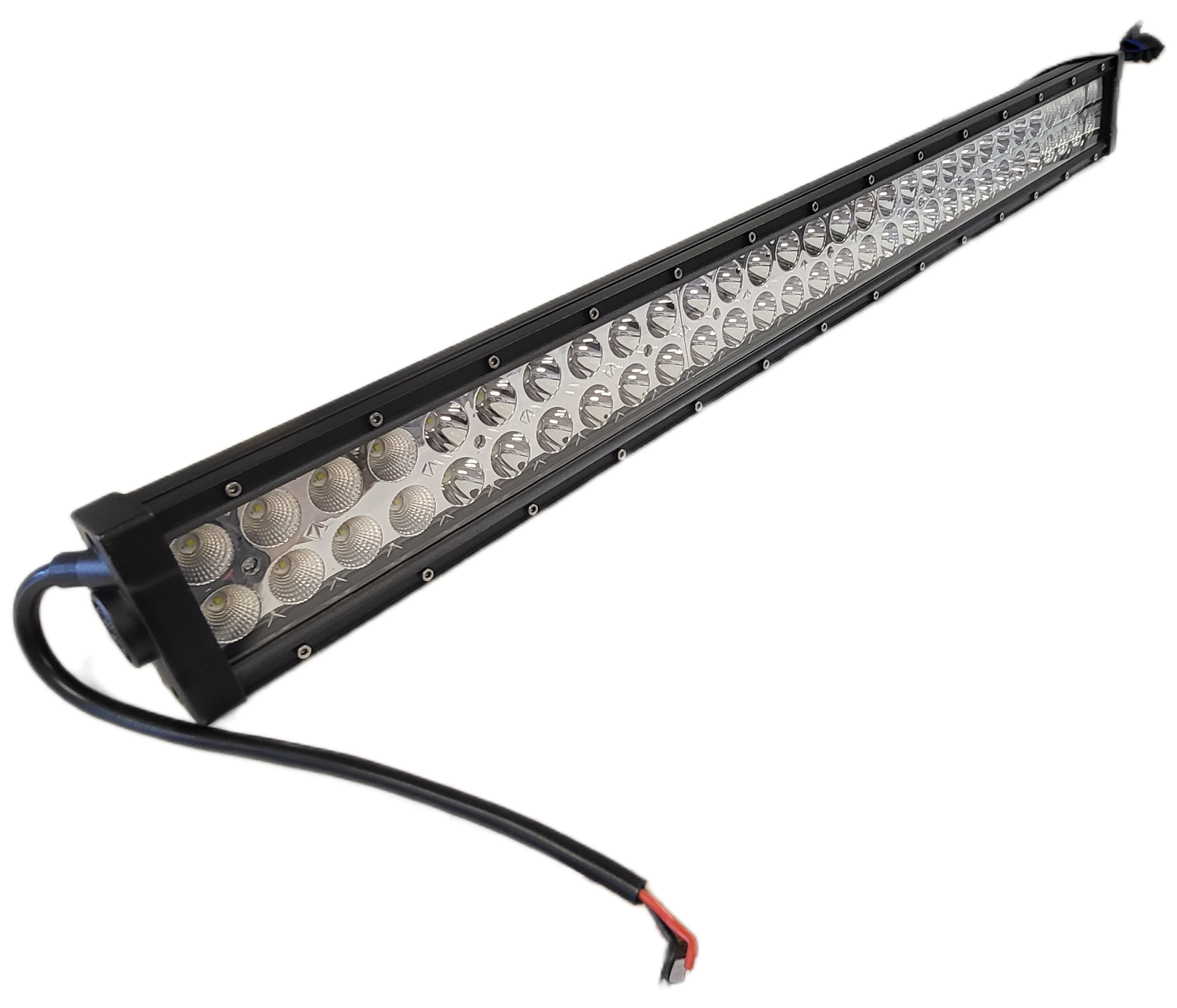 KS88180 COMBO.60 Ledes, 180W,-os 16200 Lumen teljesítményü kétsoros alumíniumházas fényhíd.12-24V. Terítő ill. Szúrófény kombináció. 2 felfogó talp. Méretei: 790x80x83mm.Cca: 35cm kábellal.