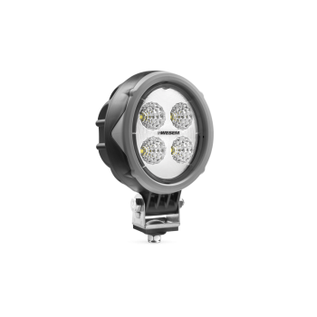 4 LED-es munkalámpa beépített Deutsch DT04-2P csatlakozóval, 104x120x81, 22W, 12V-24V, 2000lm,